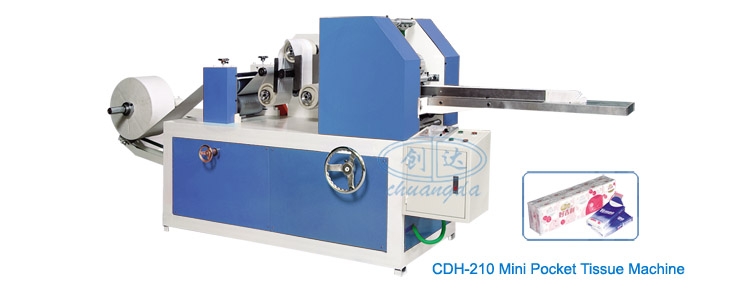 Ligne de production de mini mouchoirs CDH-210